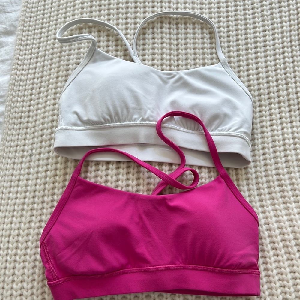 Lululemon Flow y bra bundle, $60 for both